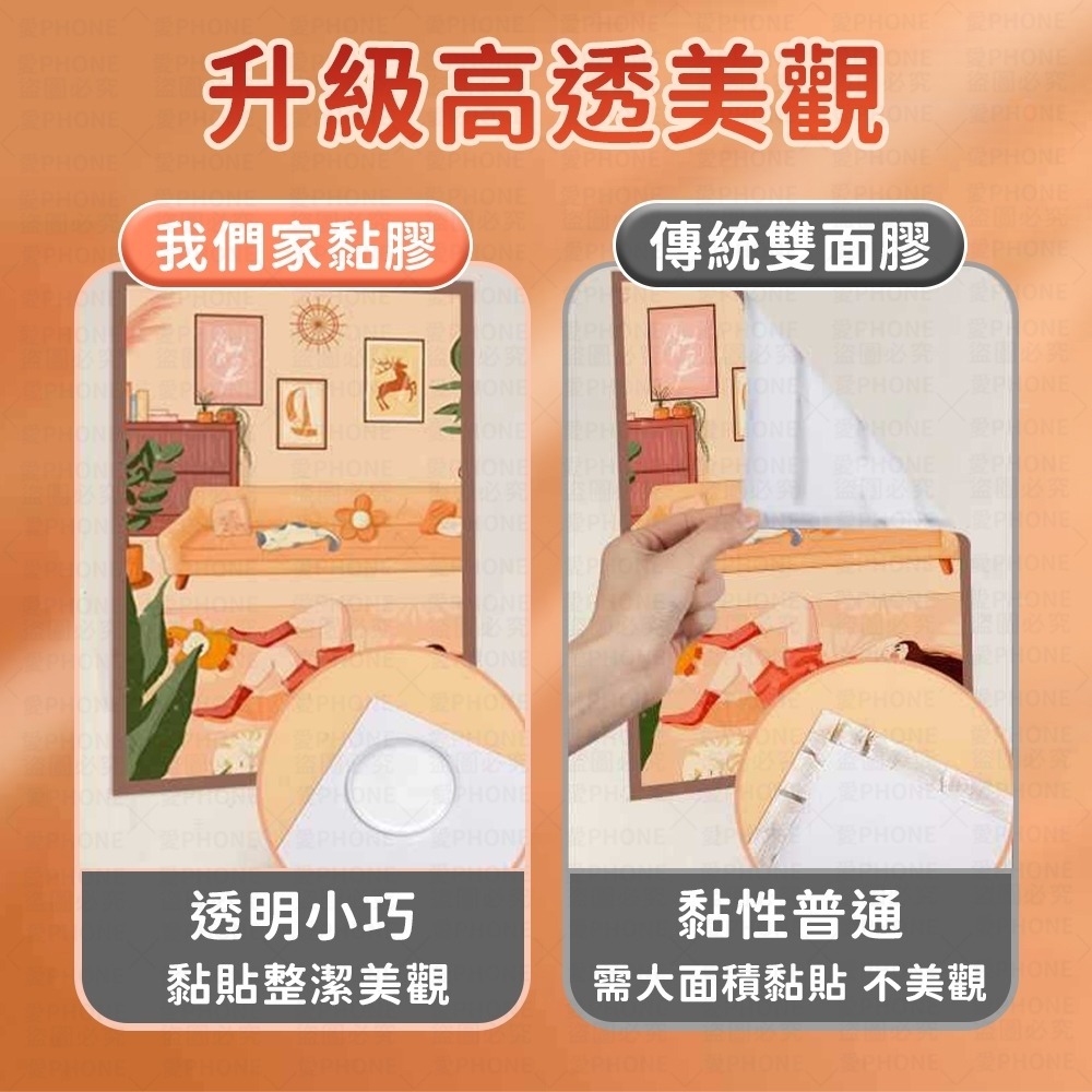 【同闆購物】無痕膠 防倒固定膠 公仔防倒膠 雙面膠 防倒膠 公仔不倒膠 固定膠 不倒膠 公仔腳膠 壓克力膠 圓形雙面膠-細節圖3