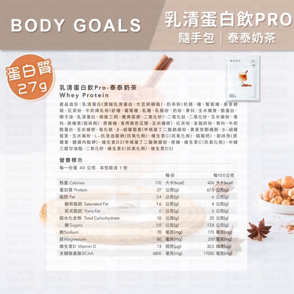【同闆購物】BODY GOALS🥛 60包送1包 高蛋白 多效乳清蛋白飲 豌豆蛋白飲 蛋白飲 乳清蛋白 Light-規格圖8