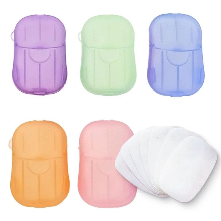 隨身攜帶肥皂紙 肥皂片 肥皂紙 肥皂 出門洗手 洗手皂片 超方便外出旅遊香皂紙 洗手用紙 香皂片 台灣現貨-細節圖2