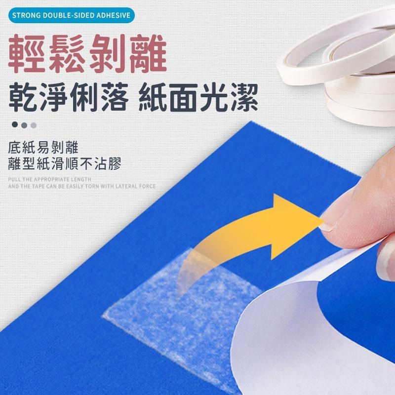 黏性強 雙面膠 高黏性雙面膠 透明雙面膠 雙面膠帶 強力膠帶 萬能雙面膠 免釘貼 強力膠帶 透明膠 透明膠帶 膠帶-細節圖4