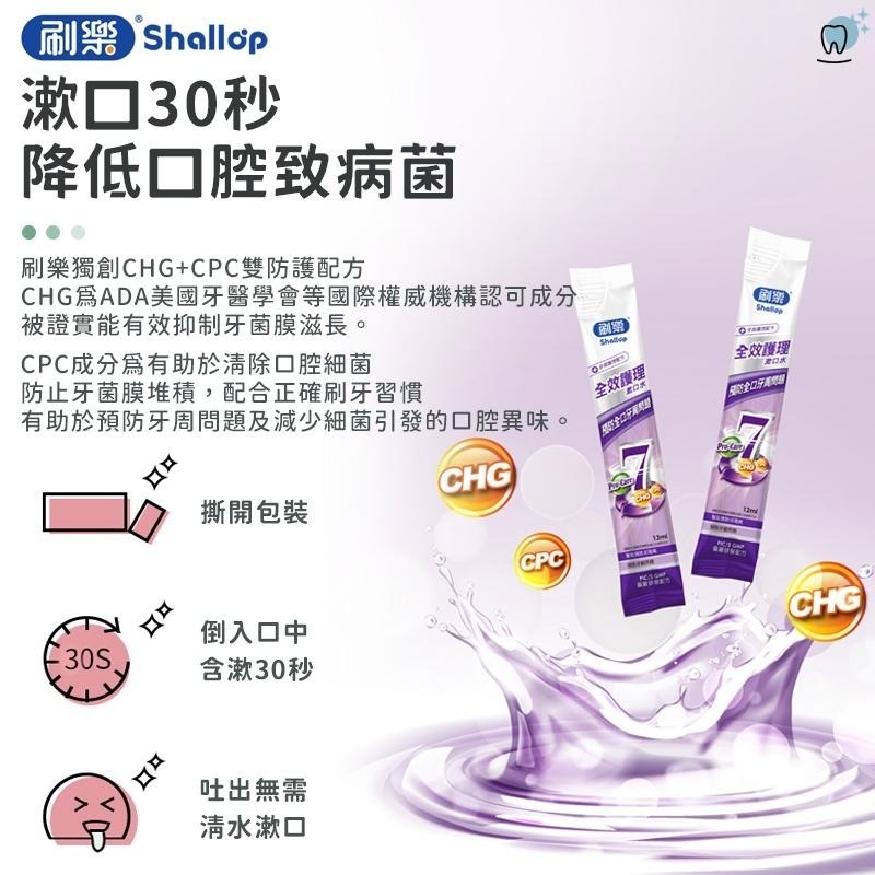 【刷樂Shallop】刷樂漱口水 隨身漱口水 隨身包漱口水 旅行漱口水 專業護理漱口水 全效護理漱口水 清新口味-細節圖4