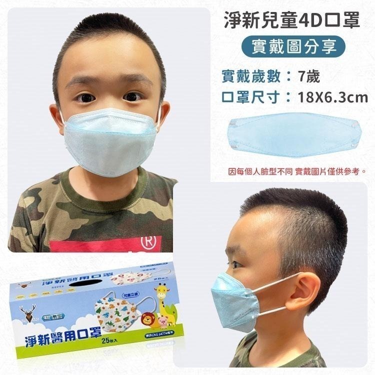 淨新口罩 4D口罩 魚形口罩 淨新 4D 四層口罩 成人口罩 印花口罩 口罩 立體口罩 台灣製造 4D-細節圖6