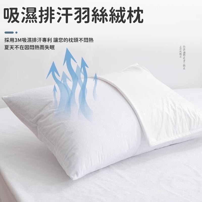 日本大和防螨抗菌枕 枕頭 吸濕排汗枕 天絲緹花枕 飯店專用枕頭 民宿枕頭 羽絲絨枕頭 枕頭套 枕套 枕頭保潔墊 石墨烯-細節圖6