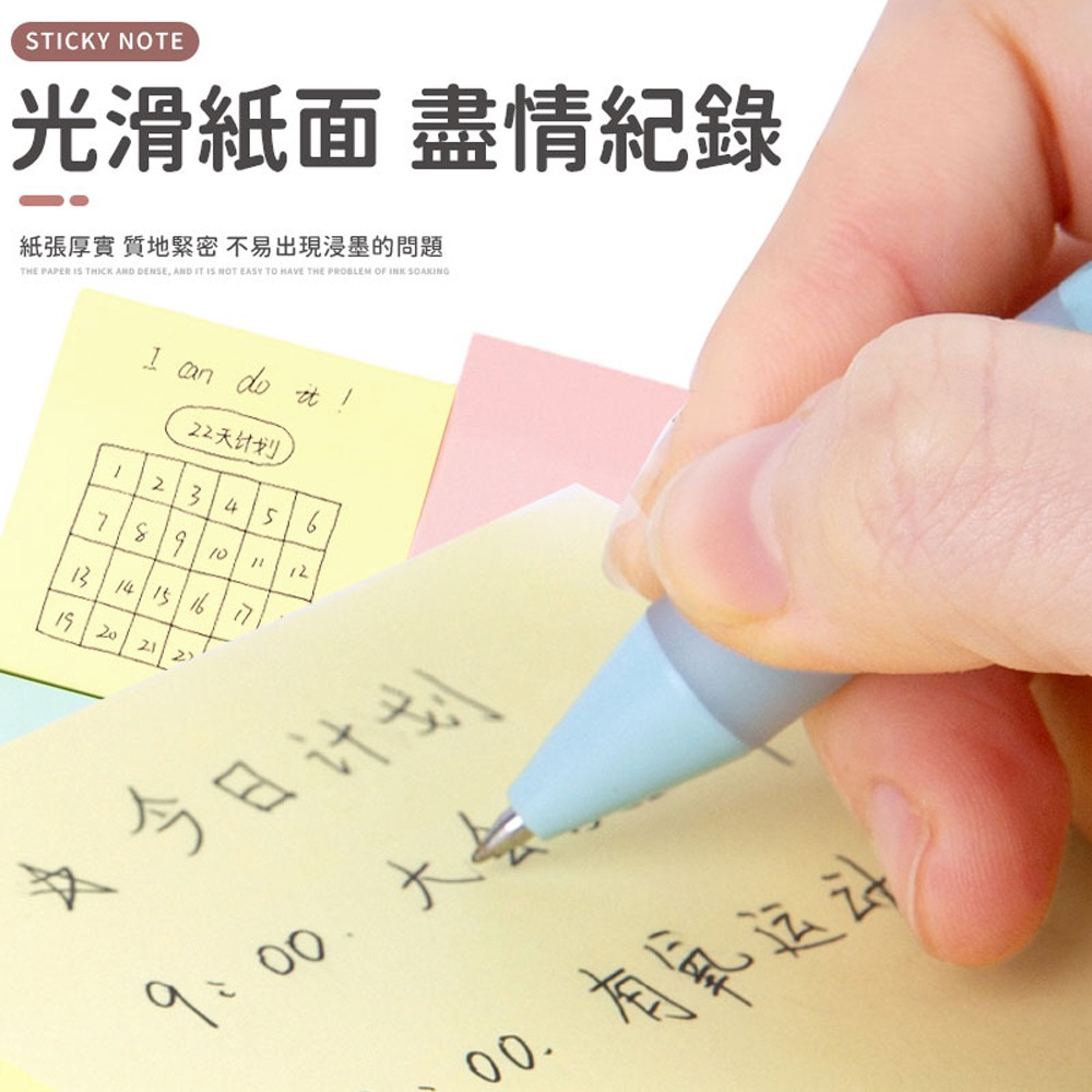 便利貼 標籤貼紙 便條紙 黏貼紙 便簽紙 記事 N次貼 文具 標籤貼 分類標籤貼 便條 書簽 便籤 記事貼 留言貼 便簽-細節圖2