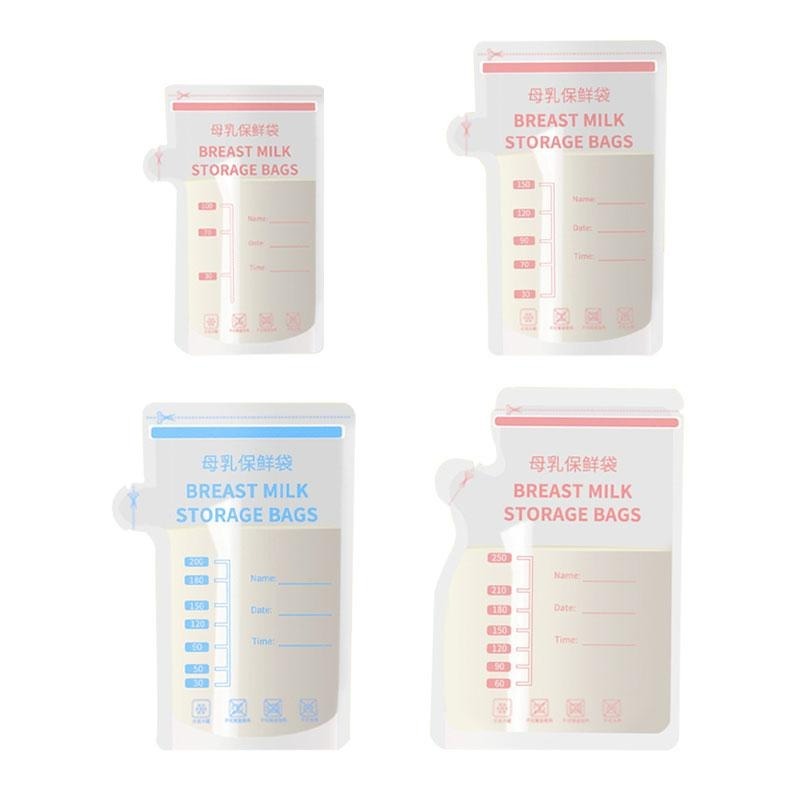 母乳保鮮袋 母乳儲乳袋 母乳儲存袋 母奶袋 保鮮袋 集乳袋 儲奶袋 母乳冷凍袋  儲乳袋 儲藏袋 哺育用品 母乳分裝袋-細節圖2