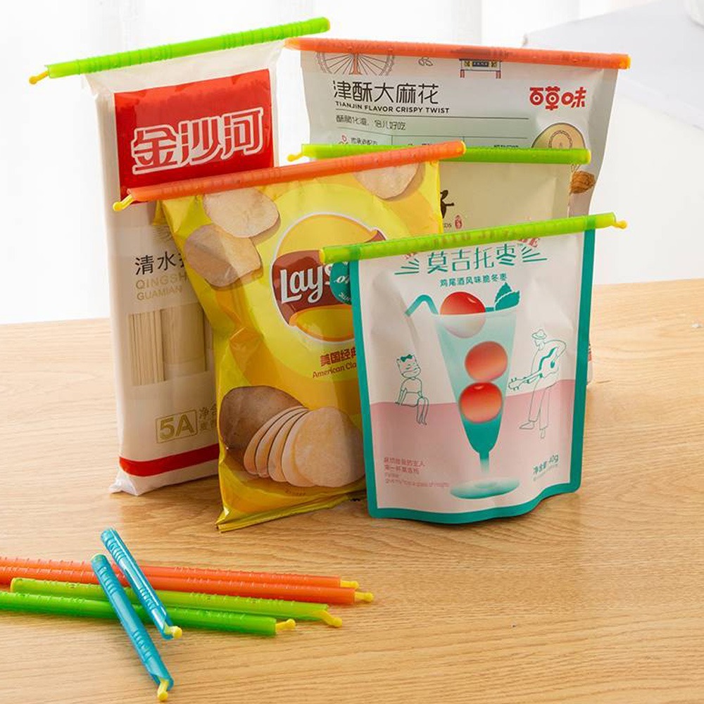 【買10送1】 密封棒 食品密封棒 食品保鮮密封棒 封口夾 保鮮夾 封口棒 零食密封條 食物封口棒 保鮮棒 食品密封夾-細節圖8