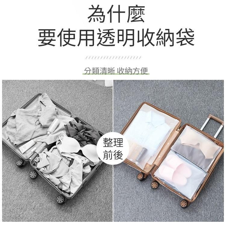 磨砂收納袋 EVA拉鏈袋 EVA防水袋 衣物袋 置物袋 防塵袋 儲物袋 收納袋 旅行收納包 多功能旅行收納袋-細節圖4