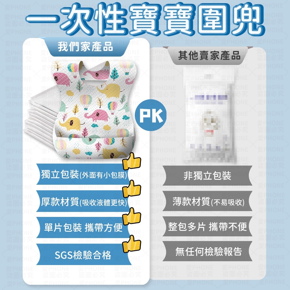 一次性拋棄式寶寶圍兜 一次性圍兜 飯兜 圍兜兜 圍兜 寶寶兜 嬰兒兜 吃飯圍兜 口水巾 紗布巾 口水巾 寶寶圍兜-細節圖3