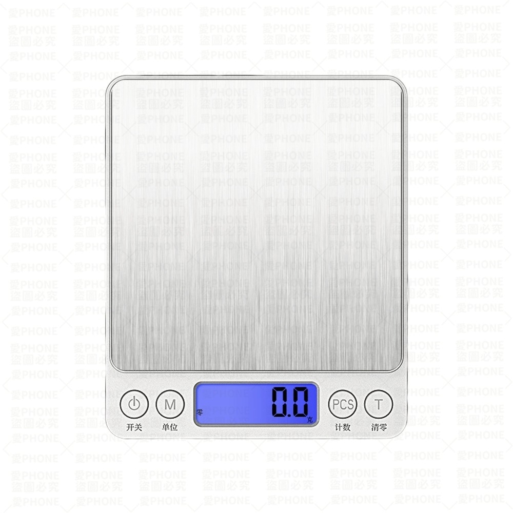 電子秤 3Kg 中文版 電子秤 料理秤 家用秤 烘培秤 廚房秤 不鏽鋼電子秤 3000g 磅秤 電子磅秤(非交易用秤)-細節圖7