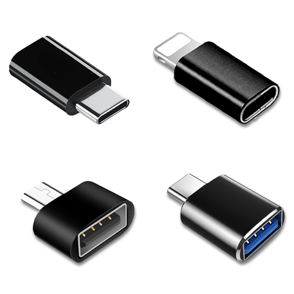 Type-C Lightning 轉接頭 micro USB type c 8Pin 轉換頭 轉接 快充 typec-細節圖2