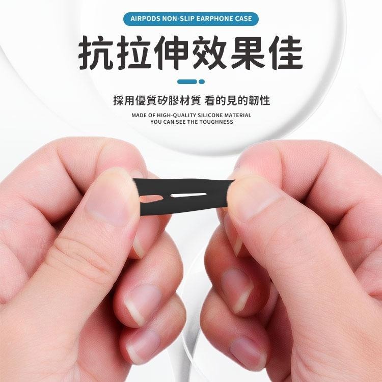 矽膠耳機套 運動耳帽 耳塞 耳掛 蘋果 Airpods蘋果無線有線耳機專用 防滑耳機套 運動防滑 防丟耳機保護套-細節圖5