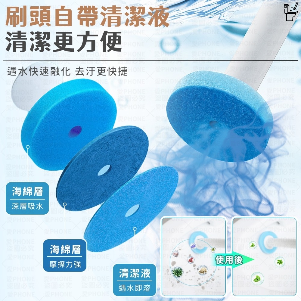 【現貨 贈清潔刷頭x8】馬桶刷 可拋式香薰馬桶刷 拋棄式清潔馬桶刷 不沾手馬桶刷 一次性馬桶刷 壁掛式馬桶刷 清潔刷-細節圖3
