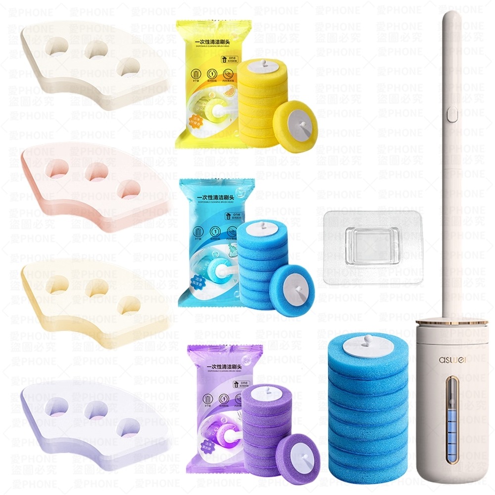 【現貨 贈清潔刷頭x8】馬桶刷 可拋式香薰馬桶刷 拋棄式清潔馬桶刷 不沾手馬桶刷 一次性馬桶刷 壁掛式馬桶刷 清潔刷-細節圖8
