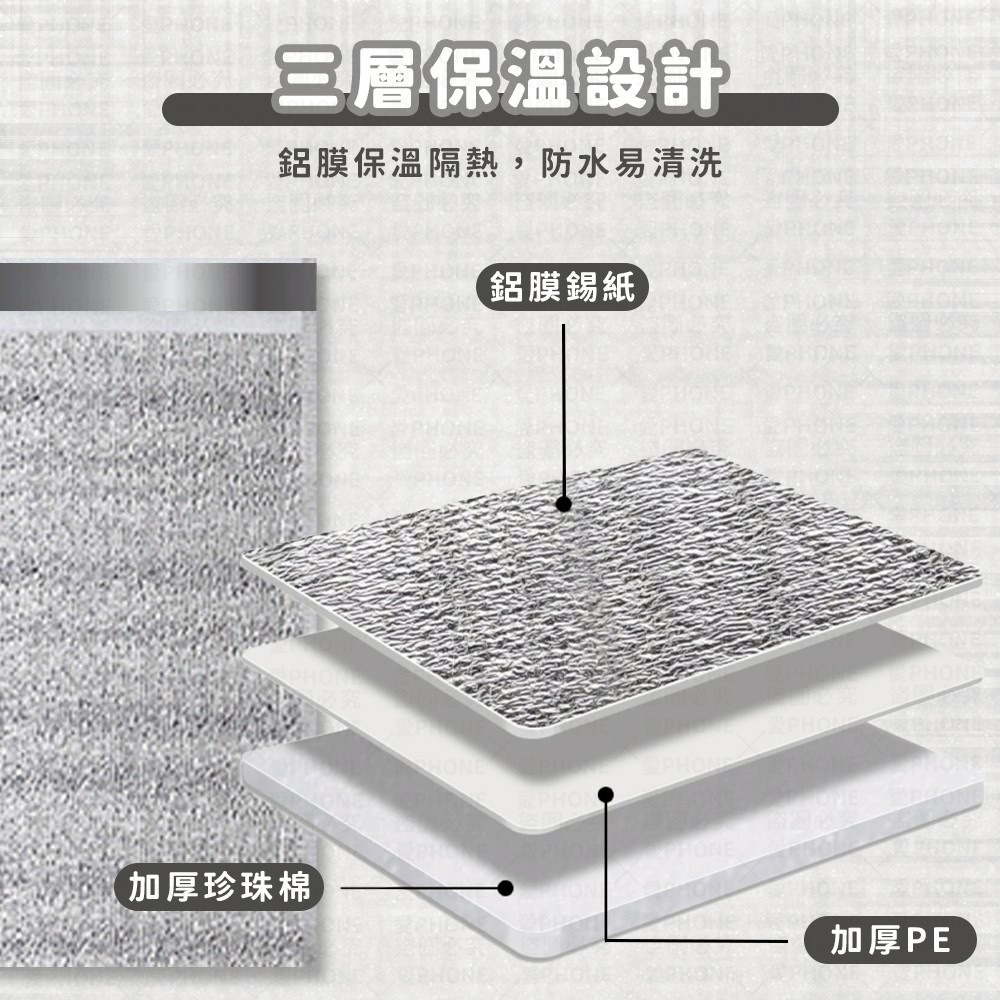 保溫袋 保冷袋 鋁箔保溫袋 一次性保溫袋 加厚款保溫袋 鋁箔自黏袋 大容量保冷袋 保鮮袋 外送袋 冷藏袋 包裝袋 鋁箔袋-細節圖4