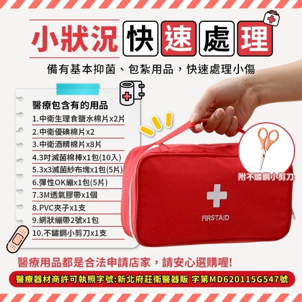 救難包 34合1 台灣緊急救難包 避難包 全台配件最齊全 地震包 救援包 急救包 防災包 醫藥包 求生包 緊急避難包-細節圖3