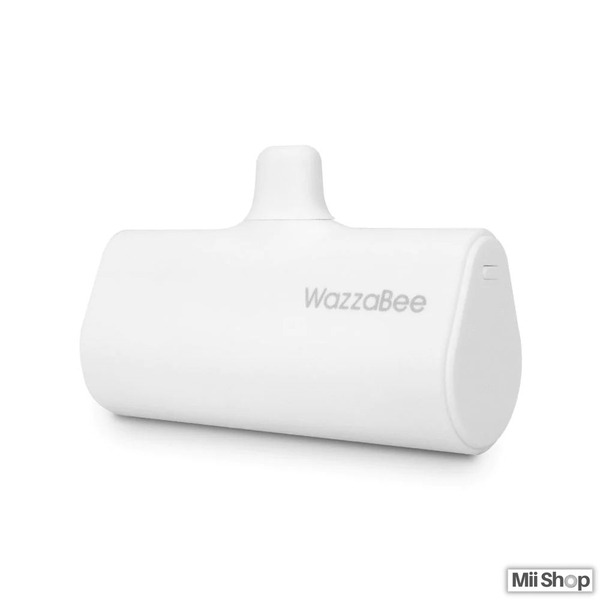 原廠保固｜免運｜現貨｜WazzaBee 掌心行動電源 5000mAh 直插式 口袋 行動電源 蘋果 Type-c 充電寶-細節圖4