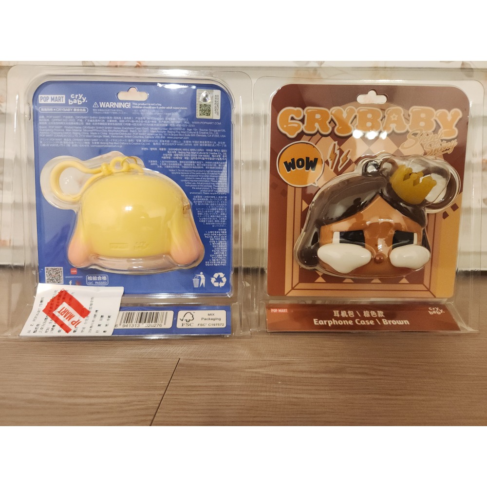 POP MART SHINY SHINY 哭娃耳機包-細節圖2