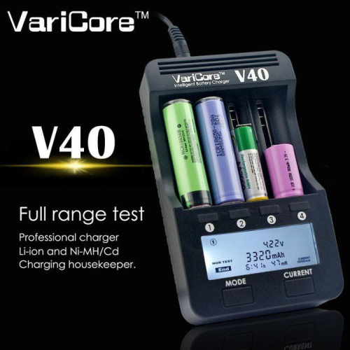 VariCore V40四通道鋰電池/鎳氫充電器/Soshine H4 /Liitokala lii-500
