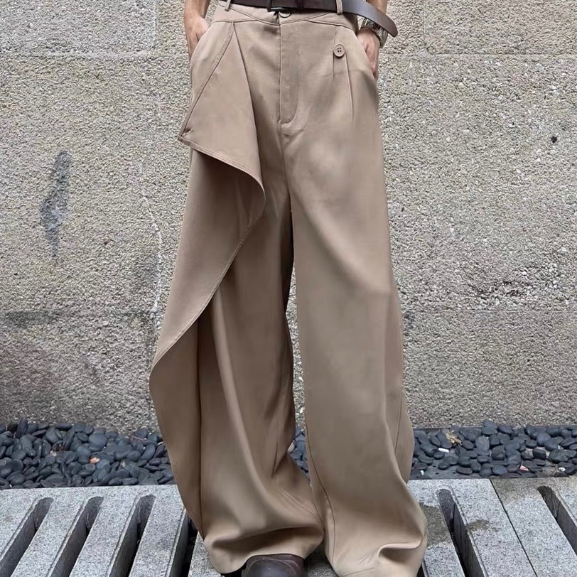 ▫️TP1108日系復古拼接西裝褲-細節圖4