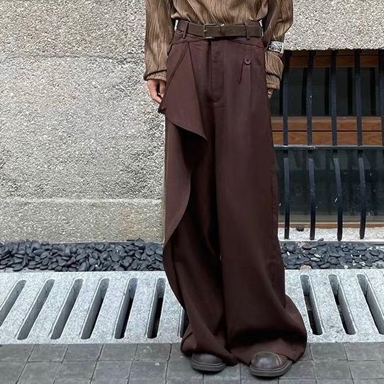 ▫️TP1108日系復古拼接西裝褲-細節圖7