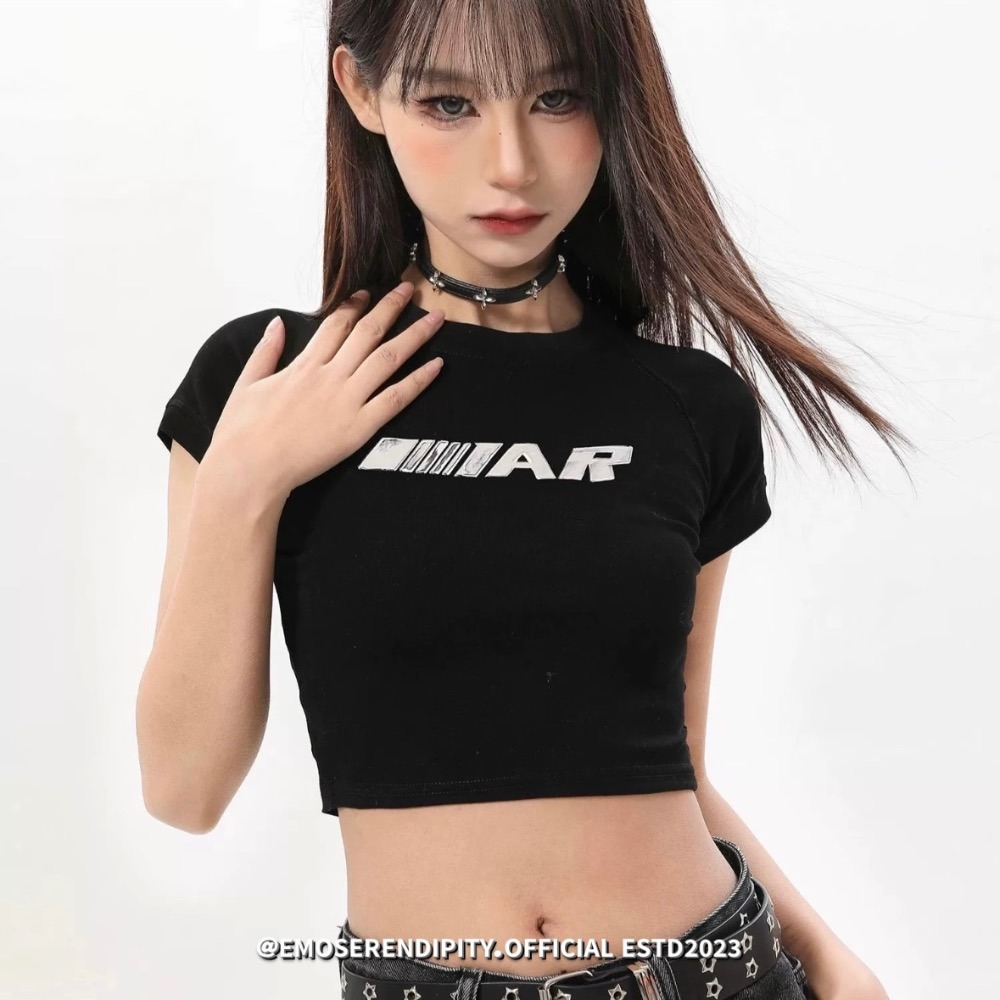 ❆ EMO03（預購）ㅣ小個子必備短版上衣套裝ㅣ-細節圖2