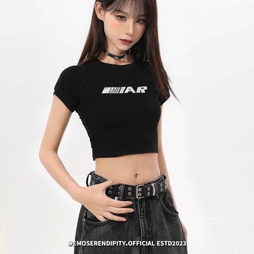 ❆ EMO03（預購）ㅣ小個子必備短版上衣套裝ㅣ-細節圖3