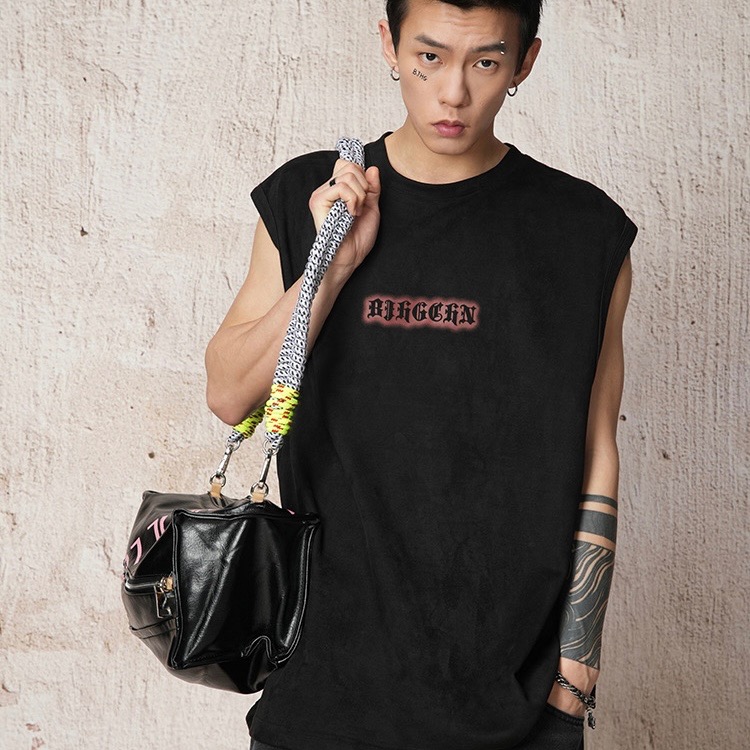 TV01（預購）ㅣ美式麂皮絨無袖背心ㅣ-細節圖4