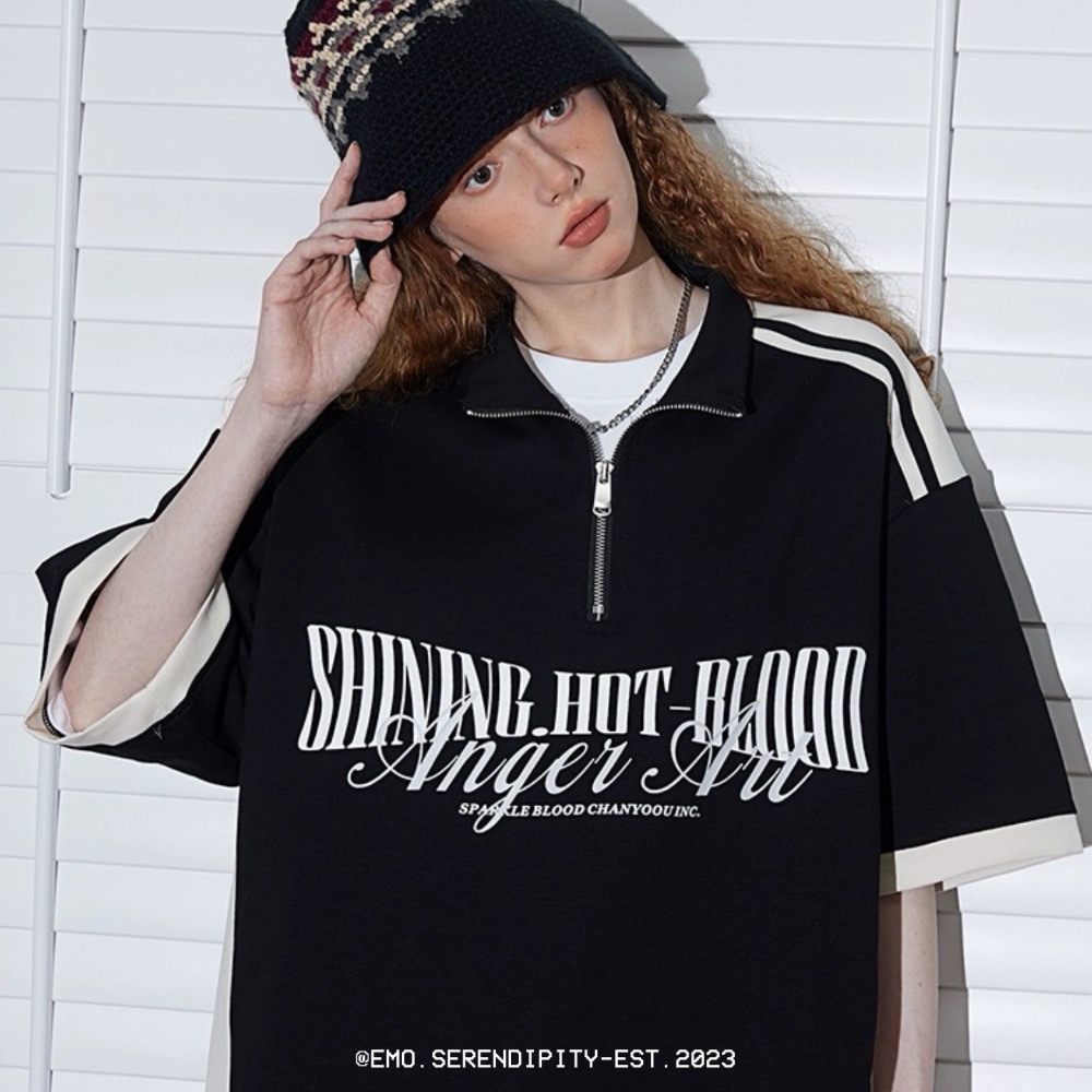 ❆ TT0606ㅣ美式POLO領短Tㅣ-細節圖5