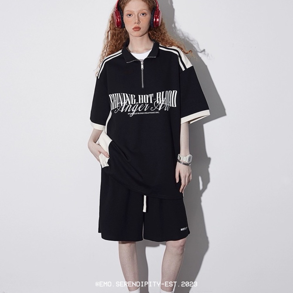 ❆ TT0606ㅣ美式POLO領短Tㅣ-細節圖6