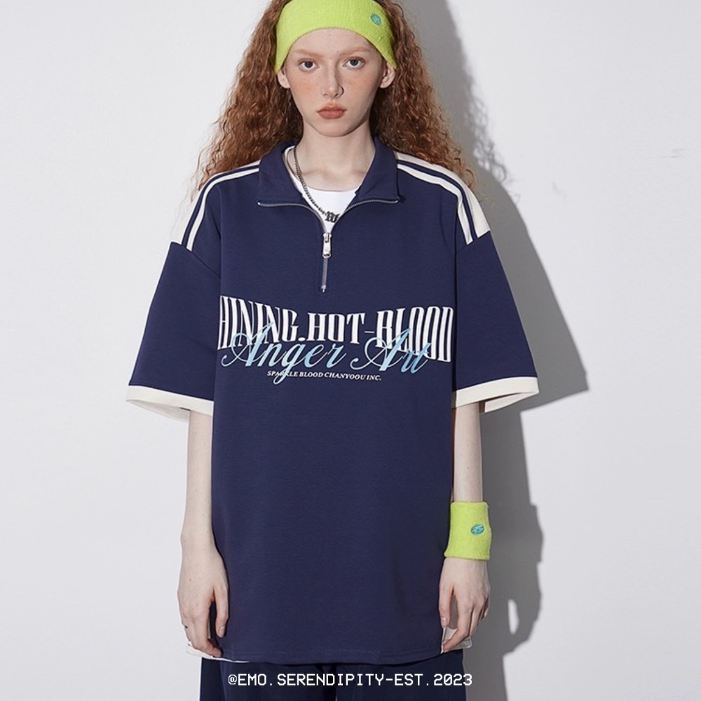 ❆ TT0606ㅣ美式POLO領短Tㅣ-細節圖8