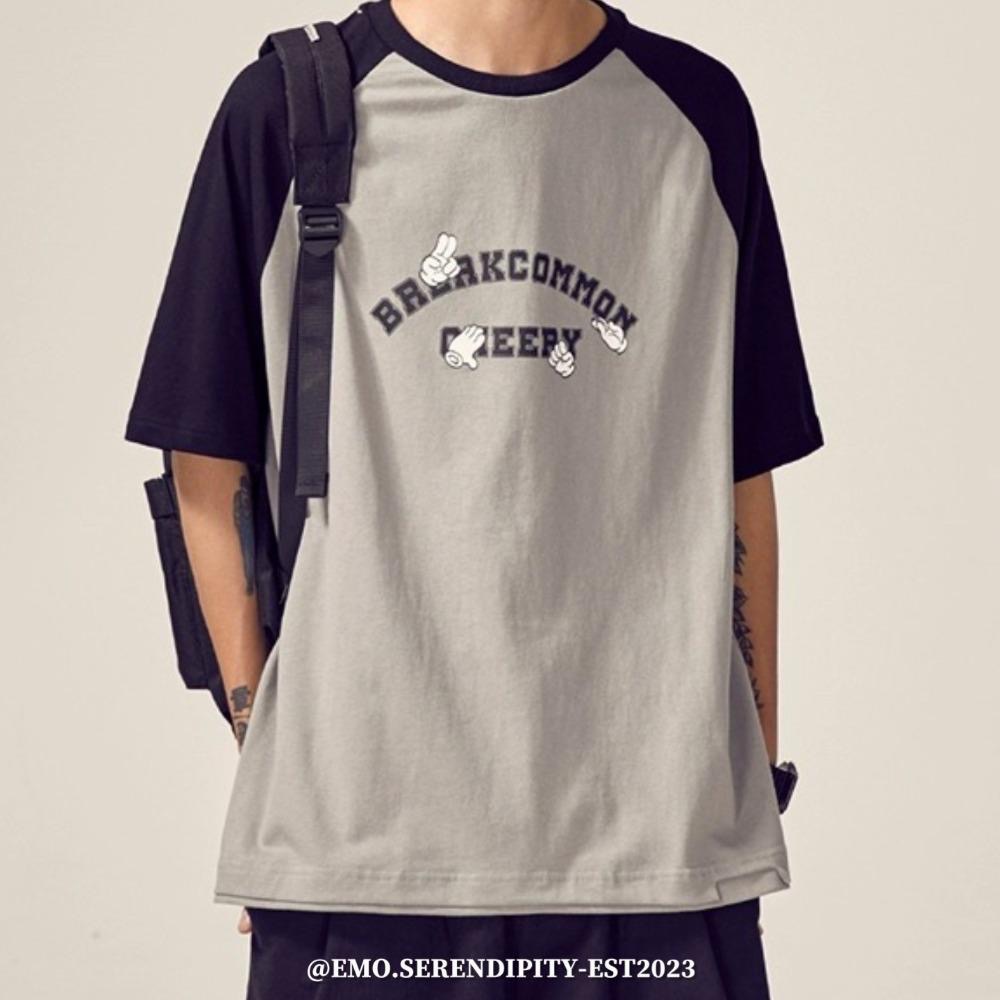 EMO4604-美式街頭休閒短T-細節圖5