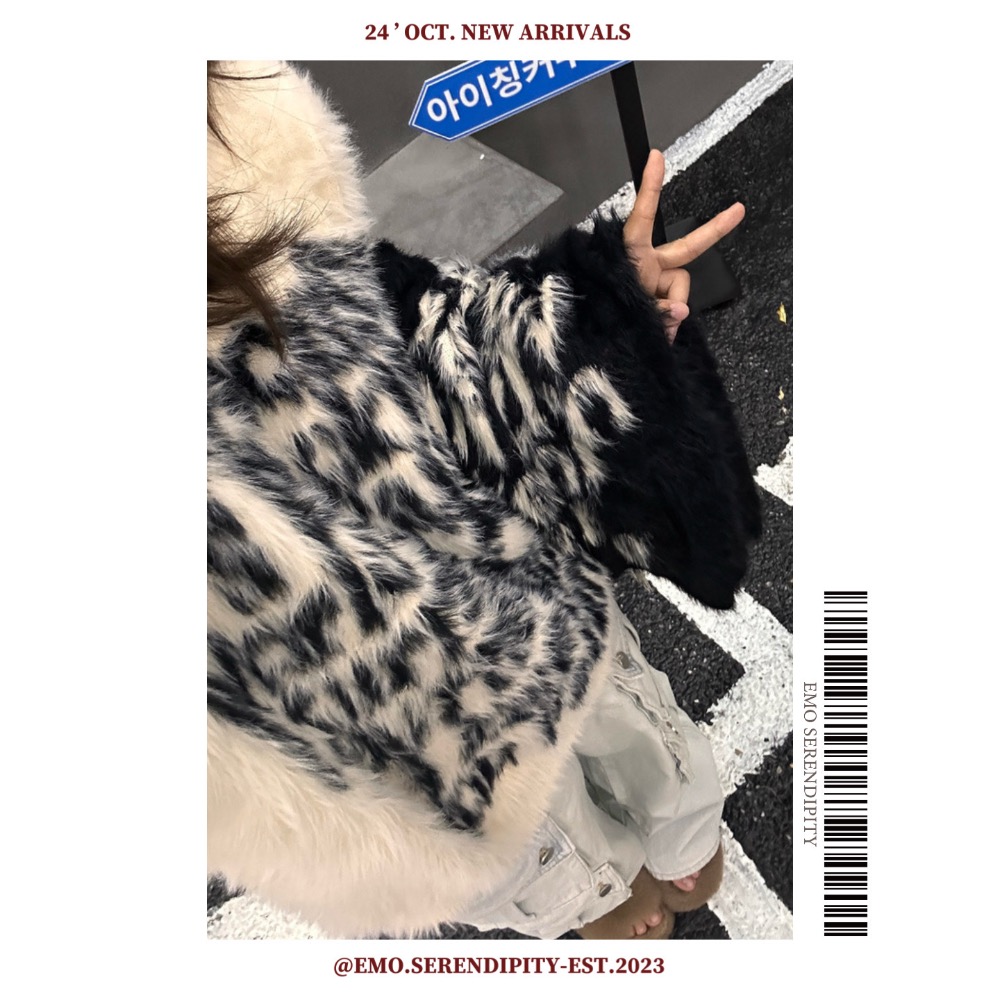 ☺︎ EMO41030ㅣ出清仿貂毛毛衣-細節圖5