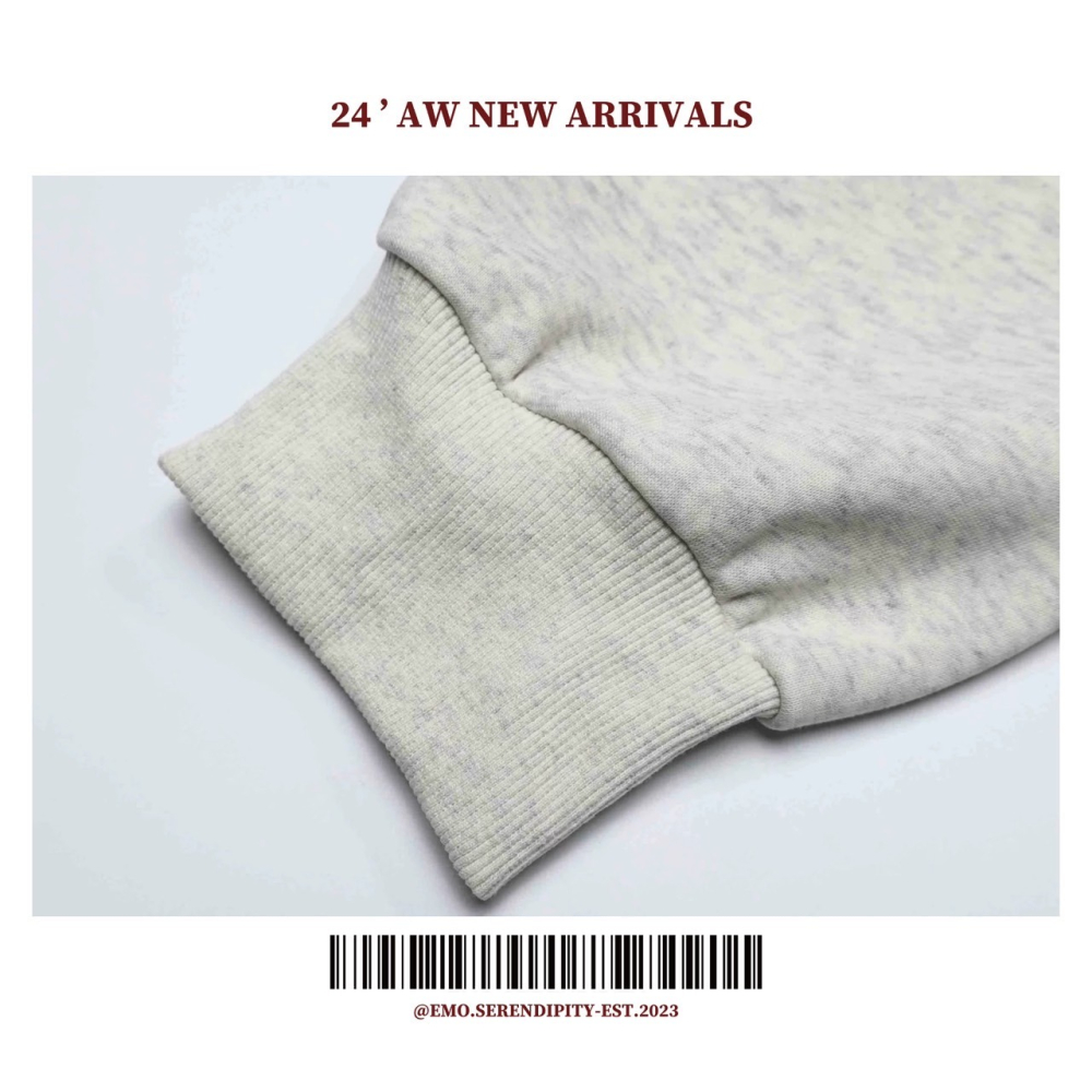 ☺︎ EMO41202-17ㅣ美式復古雙拉鏈設計衛衣-細節圖9