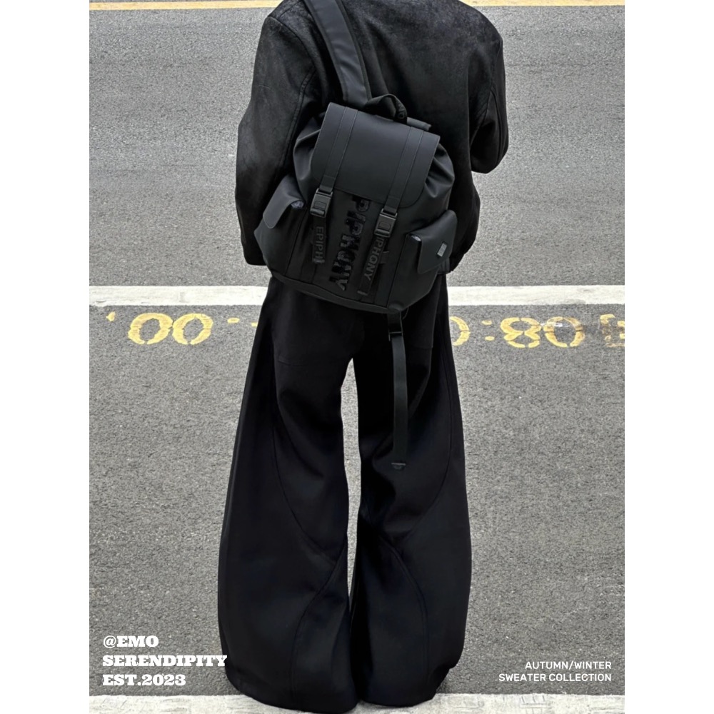 ☺︎ EMO50115ㅣ美式街頭彎刀西褲-細節圖2