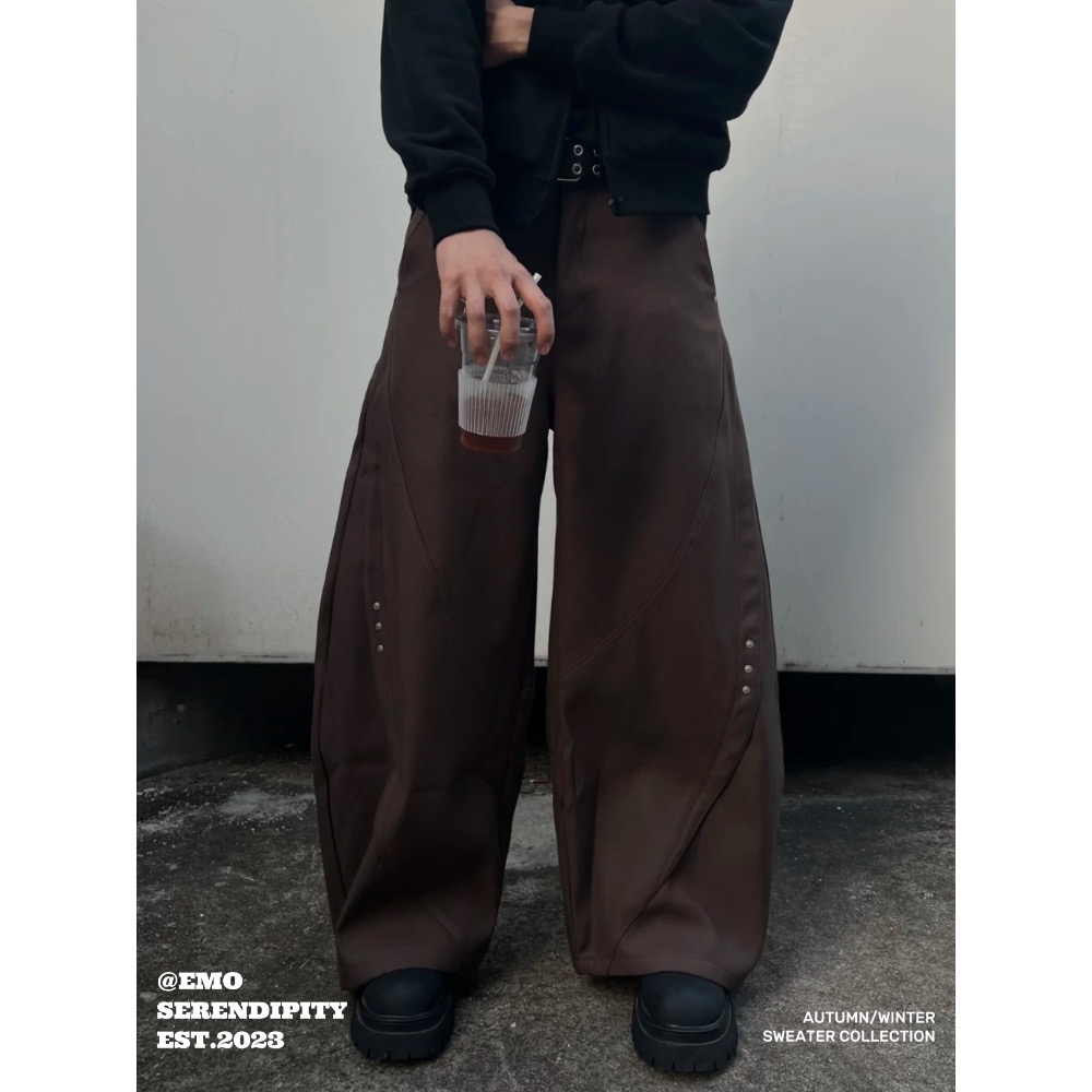 ☺︎ EMO50115ㅣ美式街頭彎刀西褲-細節圖5