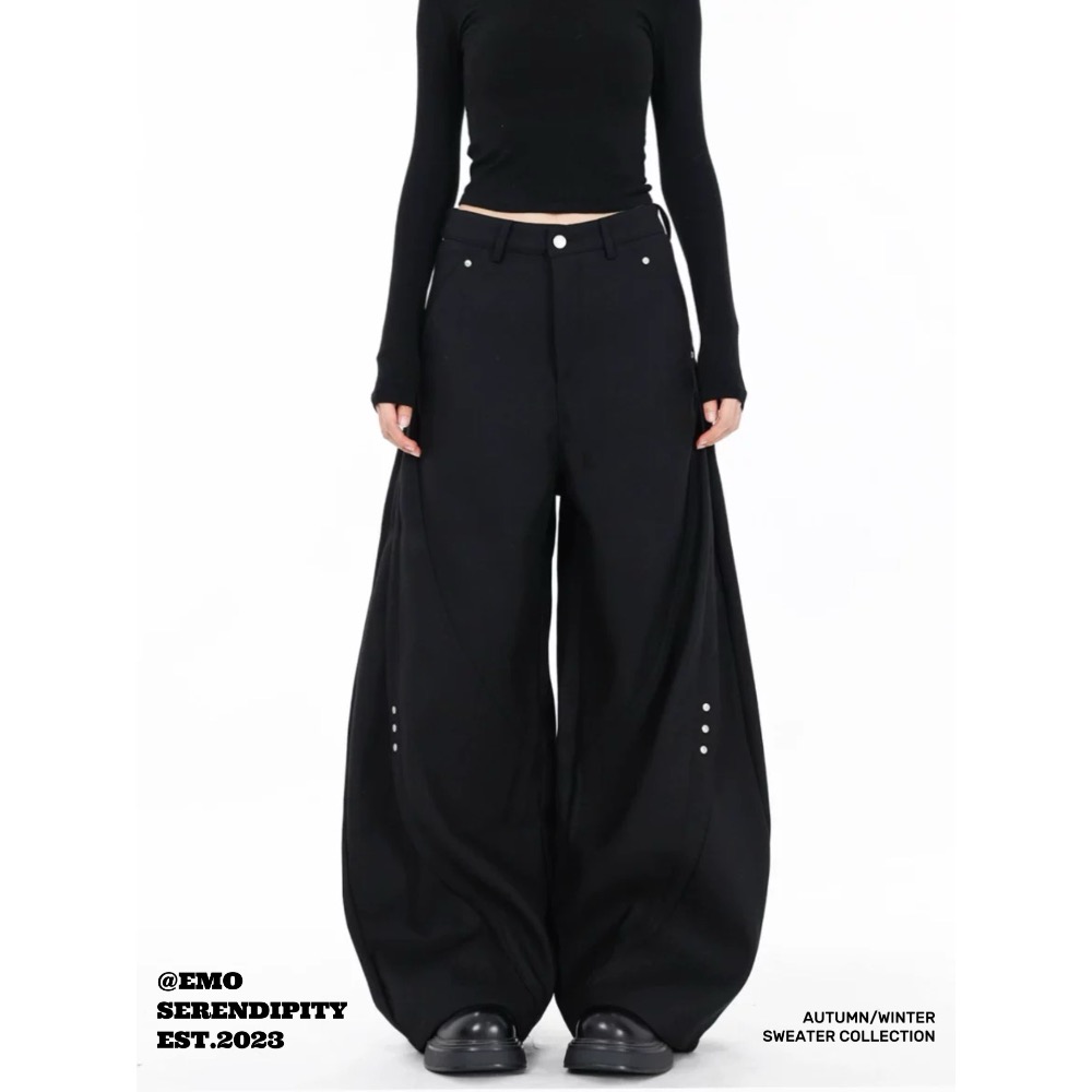 ☺︎ EMO50115ㅣ美式街頭彎刀西褲-細節圖7