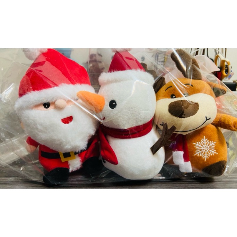 聖誕老人🧑‍🎄麋鹿🫎雪人娃娃（3隻一起賣無吊牌）-細節圖3