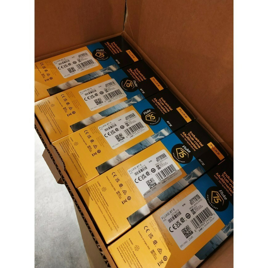 【FLUKE專賣店】FLUKE 87V 真有效值萬用電表 現貨 三用電表 含稅價附發票 台北有店面-細節圖3