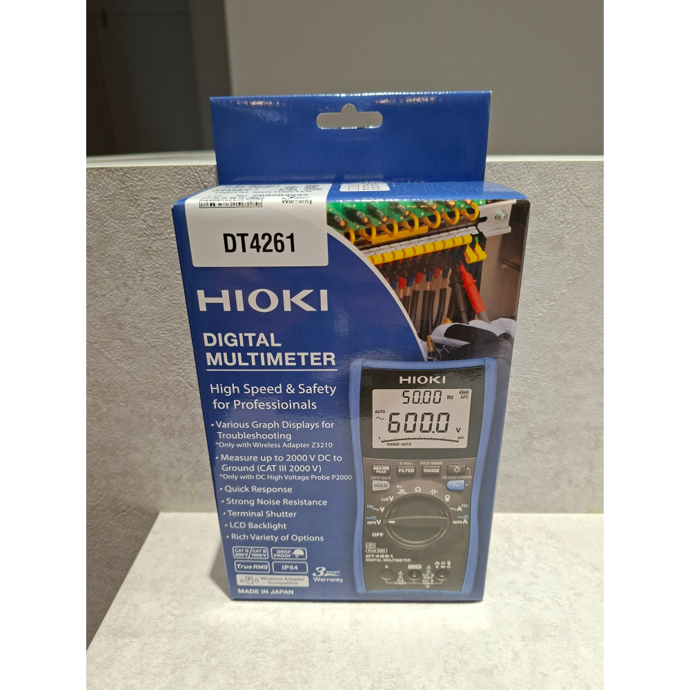 【現貨 附發票】HIOKI DT4261數字三用電表 萬用表 台北有店面-細節圖2