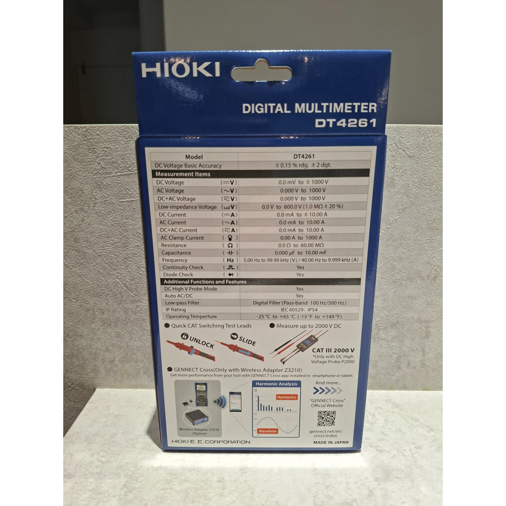 【現貨 附發票】HIOKI DT4261數字三用電表 萬用表 台北有店面-細節圖3
