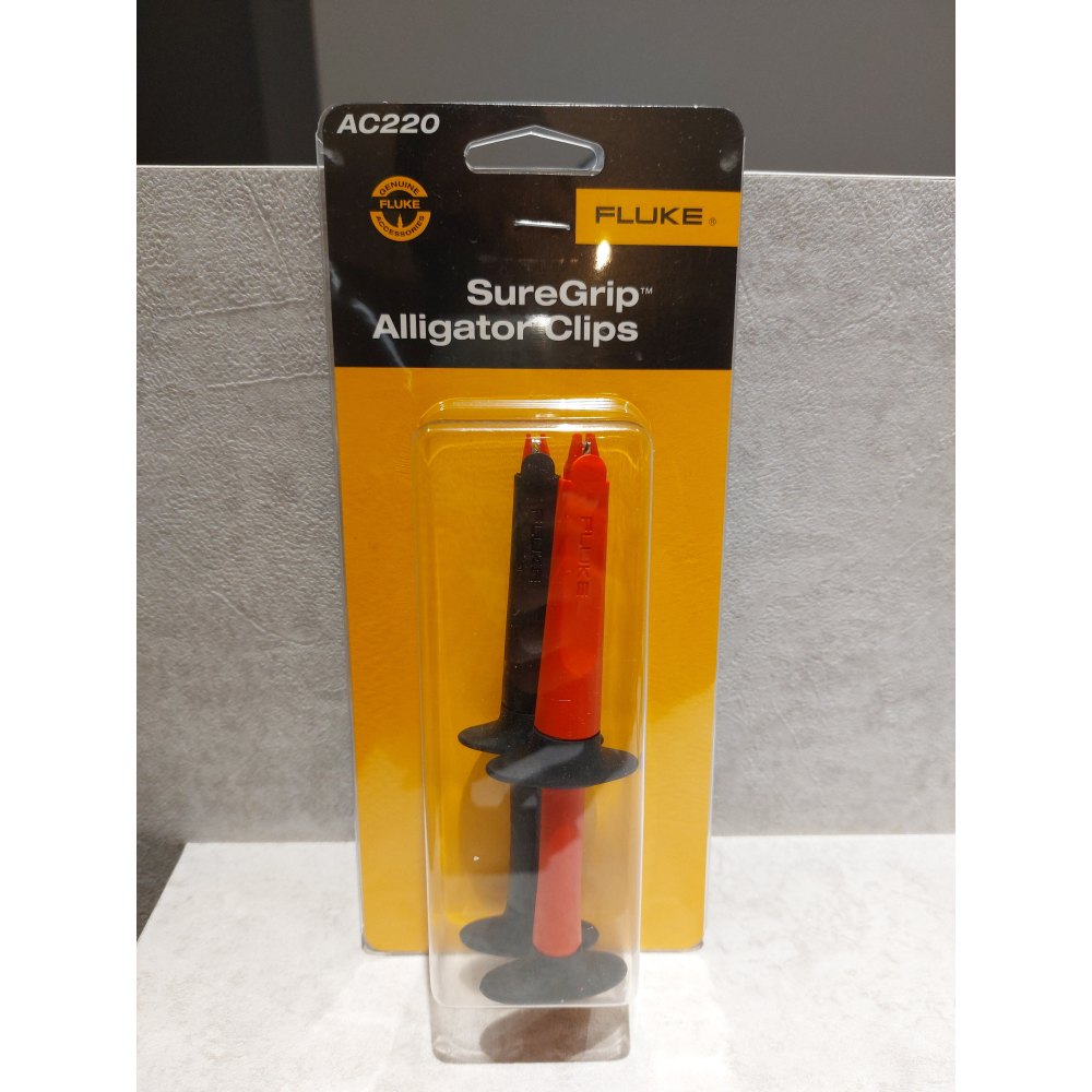 【FLUKE專賣店】FLUKE AC220 SureGrip鱷魚夾 現貨 含稅價附發票 台北有店面-細節圖2