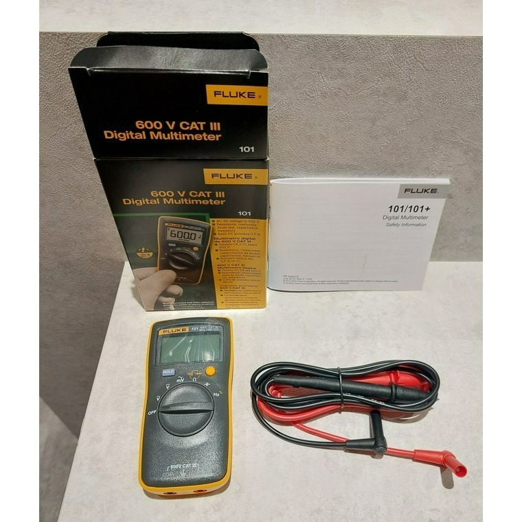 【FLUKE專賣店】FLUKE 101 掌上型電表 萬用表 三用電表 台北有店面-細節圖4