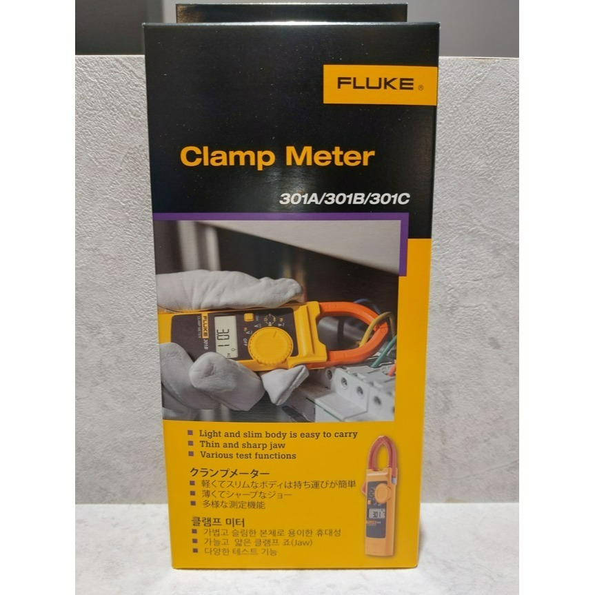 【FLUKE專賣店】FLUKE 301C 交流電流勾表 AC 1000 A電流勾表 和HIOKI CM3289同等級-細節圖2
