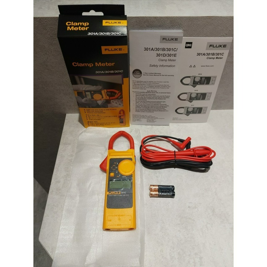 【FLUKE專賣店】FLUKE 301C 交流電流勾表 AC 1000 A電流勾表 和HIOKI CM3289同等級-細節圖4