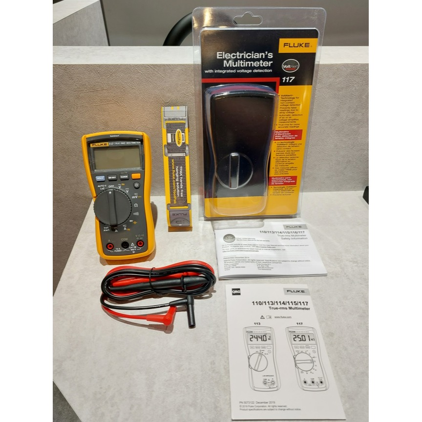 【FLUKE專賣店】FLUKE 117 現貨 非接觸式電壓測量電表 萬用表 含稅價附發票 台北有店面-細節圖4