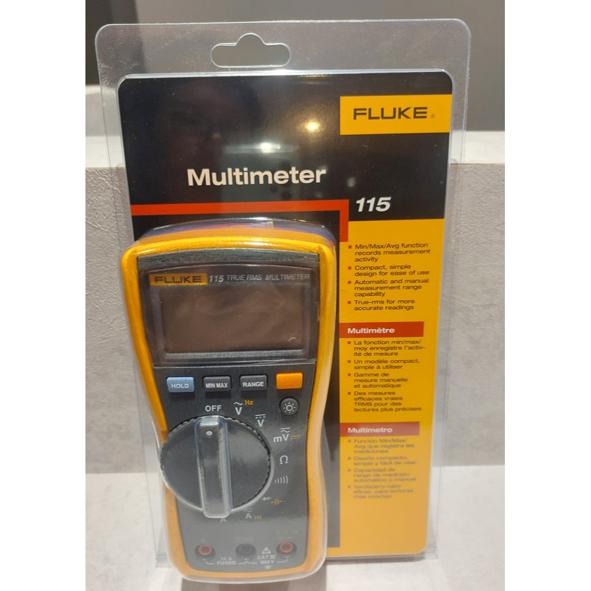 【FLUKE專賣店】FLUKE 115 現貨 真有效值電表 萬用表 含稅價附發票 台北有店面-細節圖3