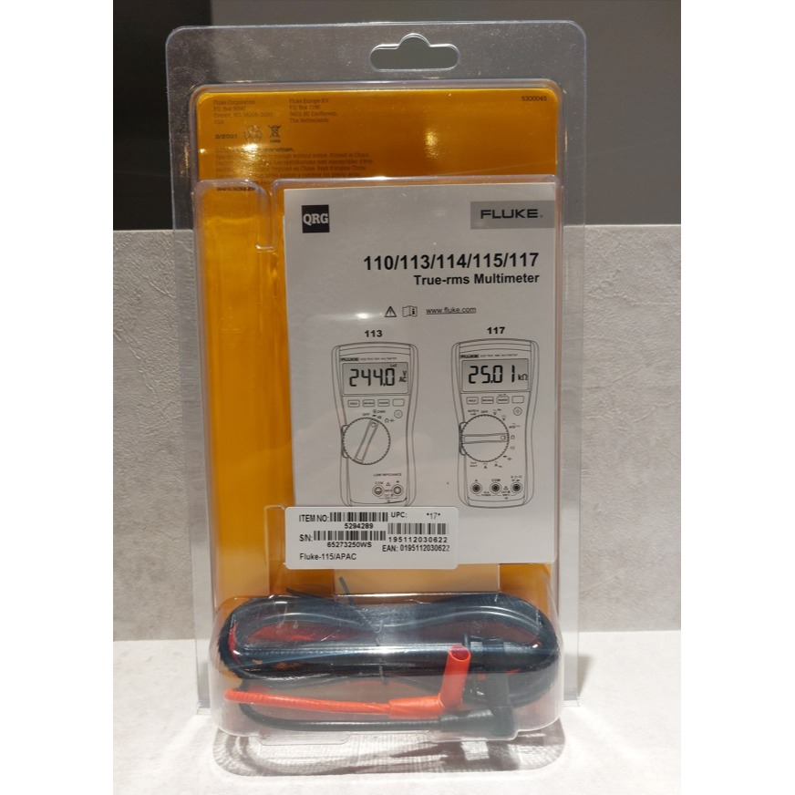 【FLUKE專賣店】FLUKE 115 現貨 真有效值電表 萬用表 含稅價附發票 台北有店面-細節圖4