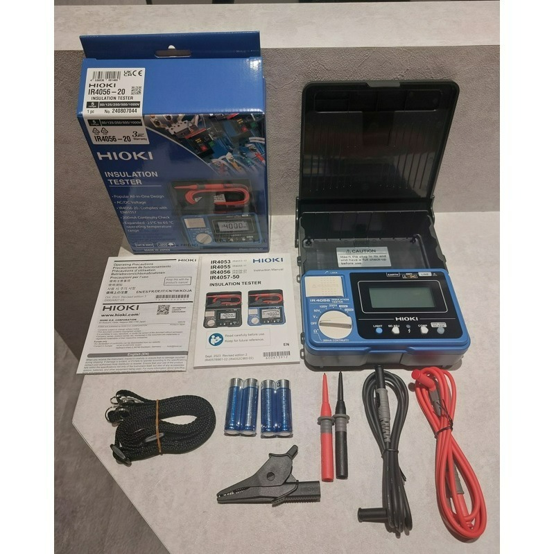 【現貨 附發票 】HIOKI IR4056-20 絕緣高阻計 測試電壓 50V~1000V-細節圖4