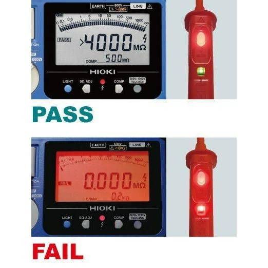【現貨 附發票 】HIOKI IR4057-50五段式數位高阻計 絕緣電阻計-細節圖5