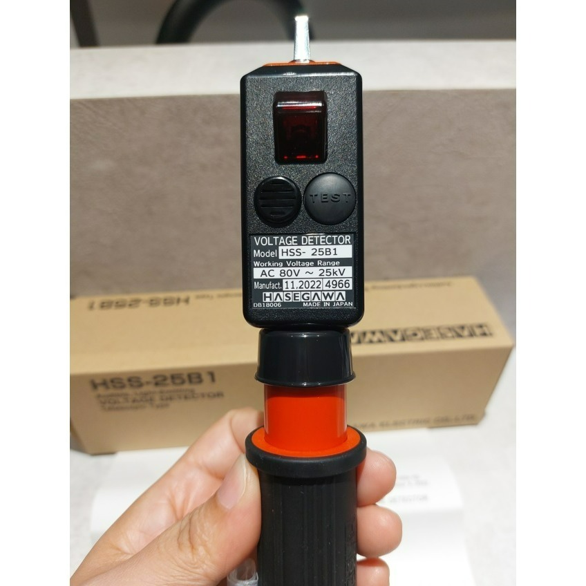 日本長谷川 HASEGAWA HSS 25B1伸縮式交流電壓檢測器AC 80 V-25 kV 高壓/ 低壓驗電 驗電筆-細節圖3